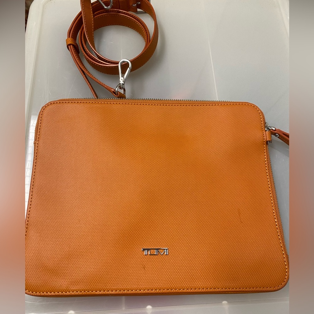 Tumi iPad wallet crossbody bag